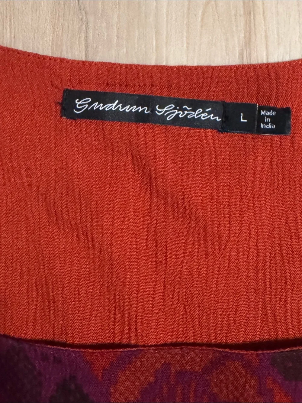Gudrun Sjoden Kelim Dress Size Large - Picture 5 of 7